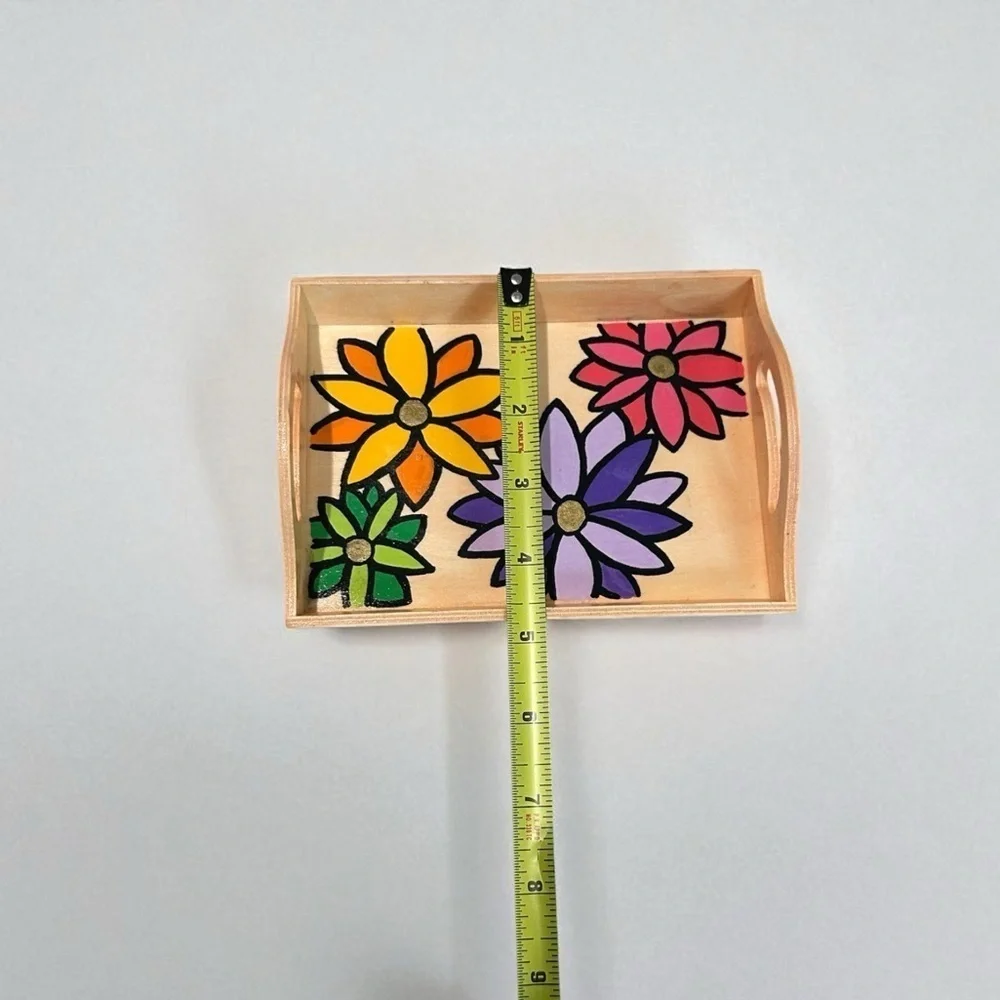 Handmade painted sealed